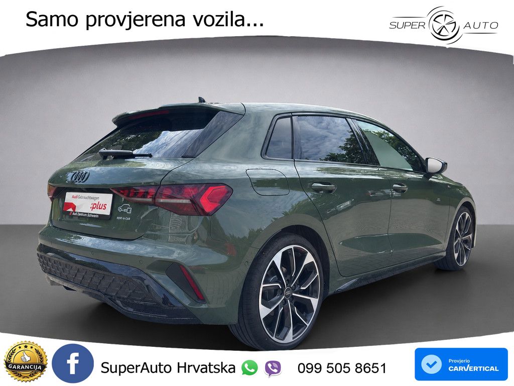 Audi A3 35 TFSI (150 KS) S tronic S line LED+GR SJED+ACC