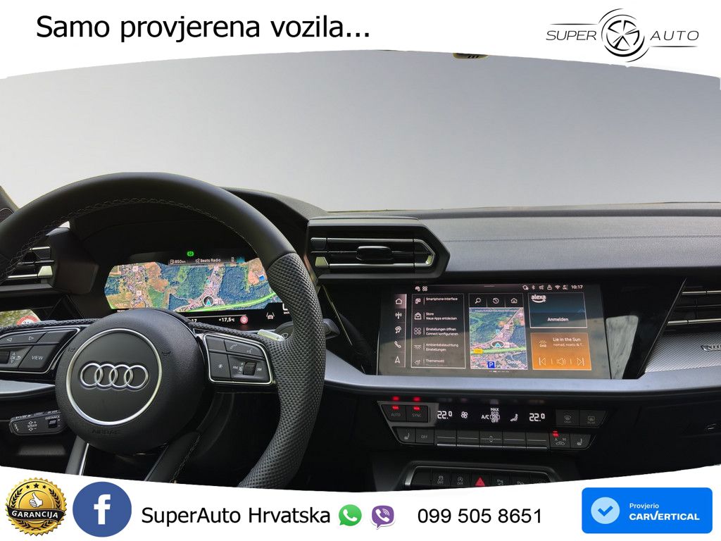 Audi A3 35 TFSI (150 KS) S tronic S line LED+GR SJED+ACC