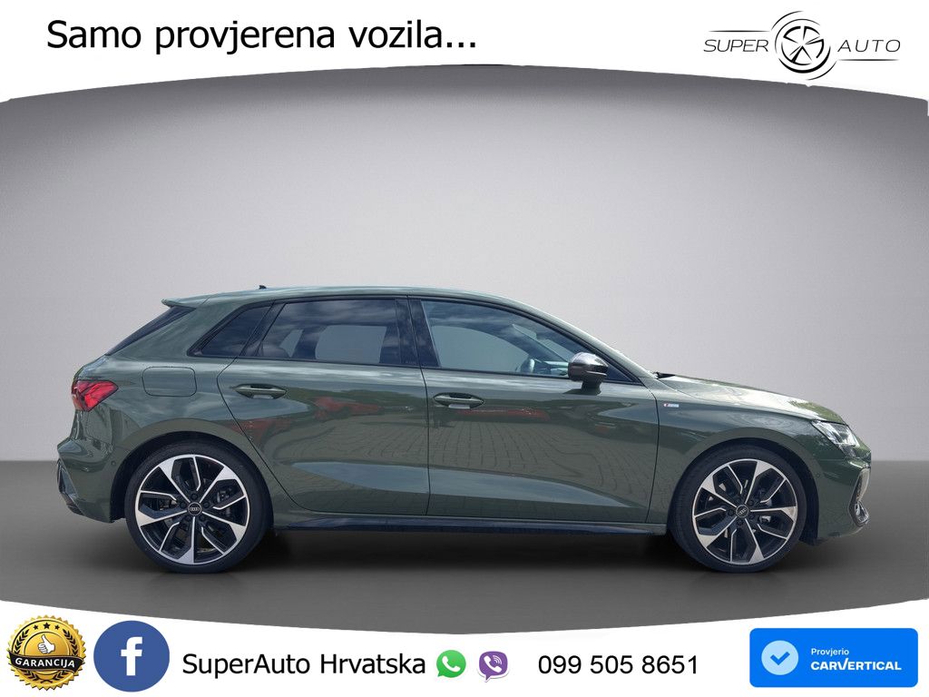 Audi A3 35 TFSI (150 KS) S tronic S line LED+GR SJED+ACC