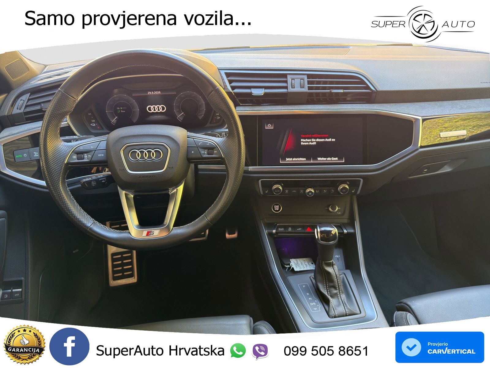 Audi Q3 Sportback 45 TFSIe (245 KS) S tronic S line MATRIX+GR SJED+KAM
