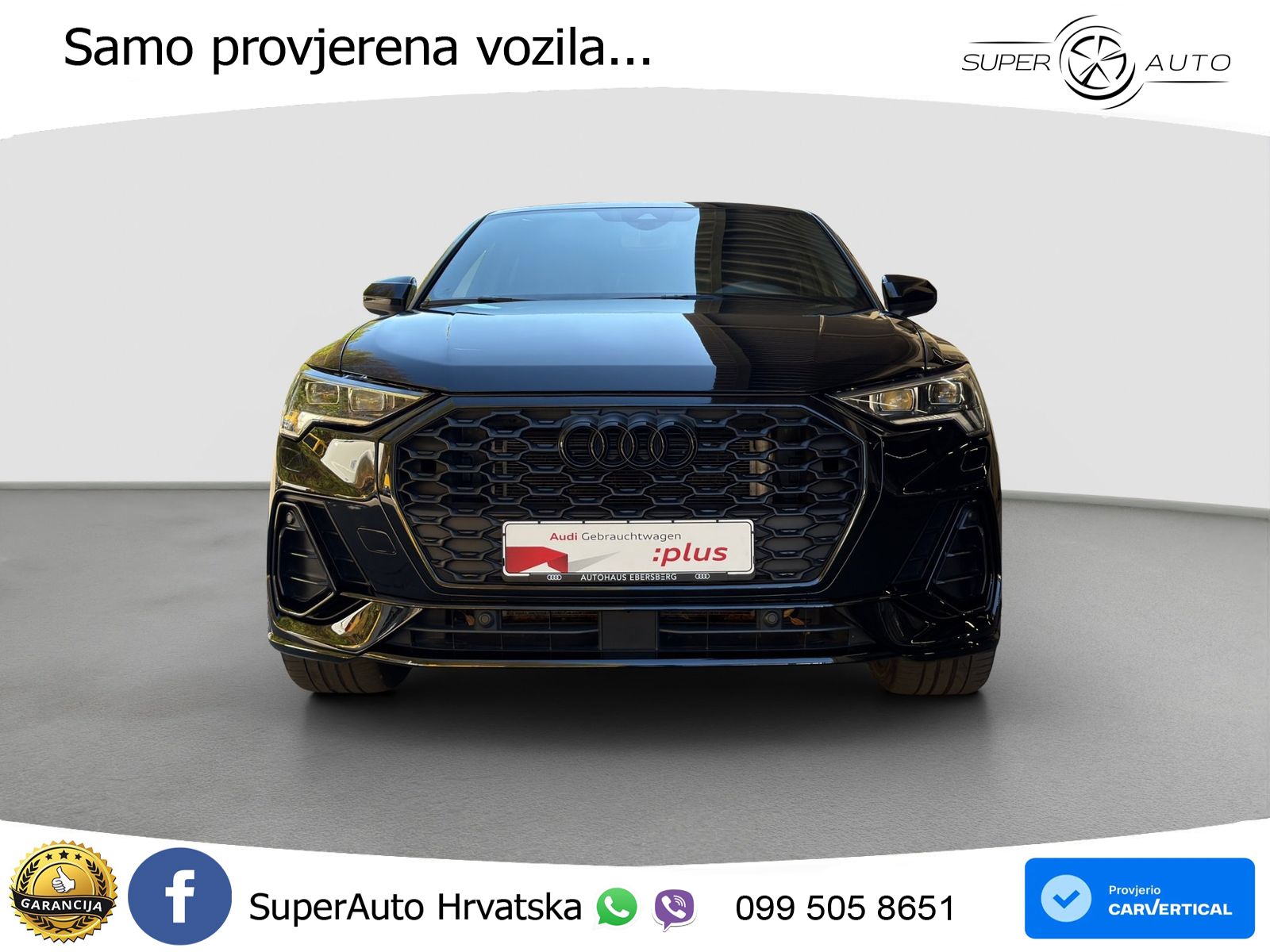 Audi Q3 Sportback 45 TFSIe (245 KS) S tronic S line MATRIX+GR SJED+KAM