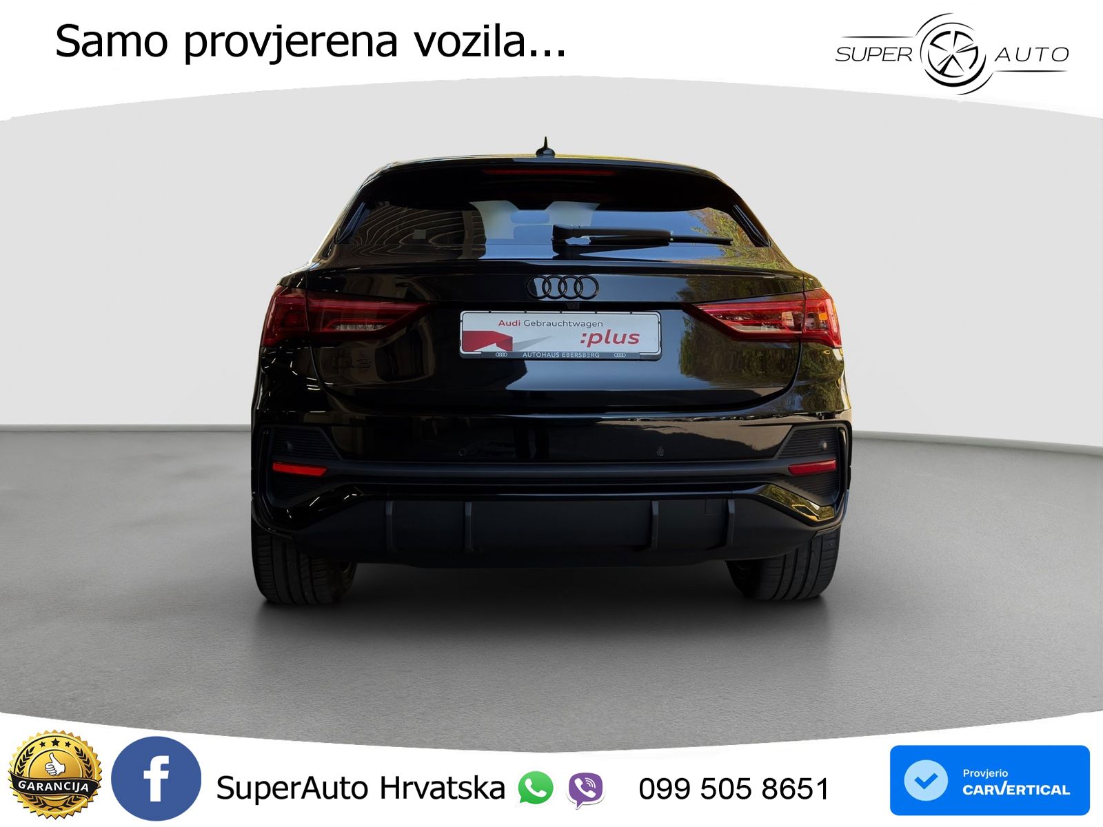 Audi Q3 Sportback 45 TFSIe (245 KS) S tronic S line MATRIX+GR SJED+KAM