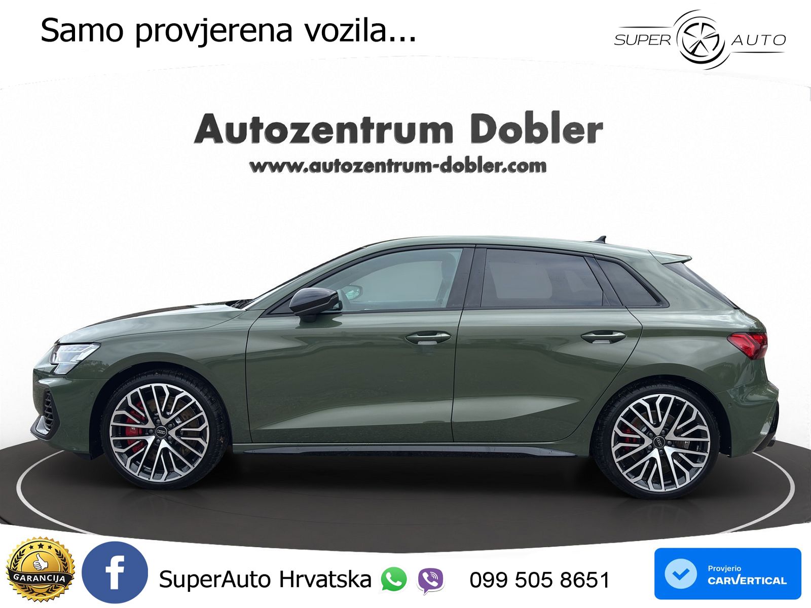 Audi S3 2.0 TFSI (333 KS) quattro S tronic LED+GR SJED+ACC