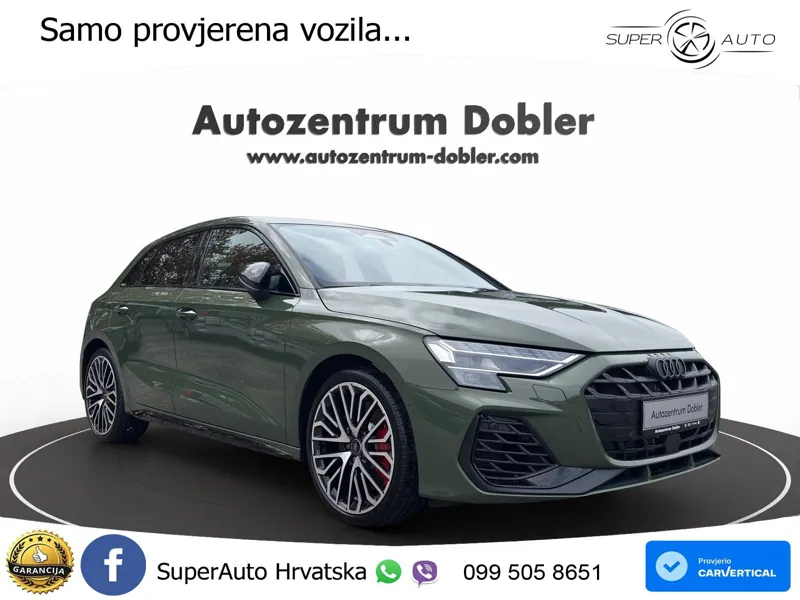 Audi S3 2.0 TFSI (333 KS) quattro S tronic LED+GR SJED+ACC