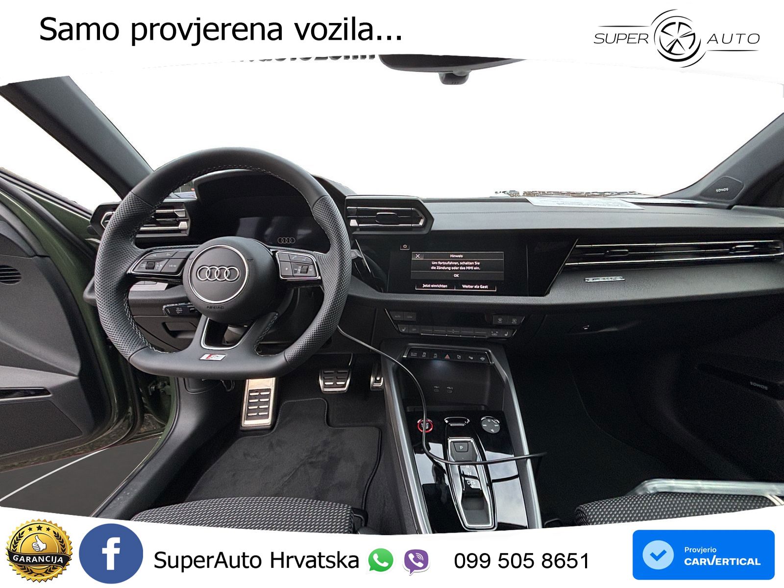 Audi S3 2.0 TFSI (333 KS) quattro S tronic LED+GR SJED+ACC
