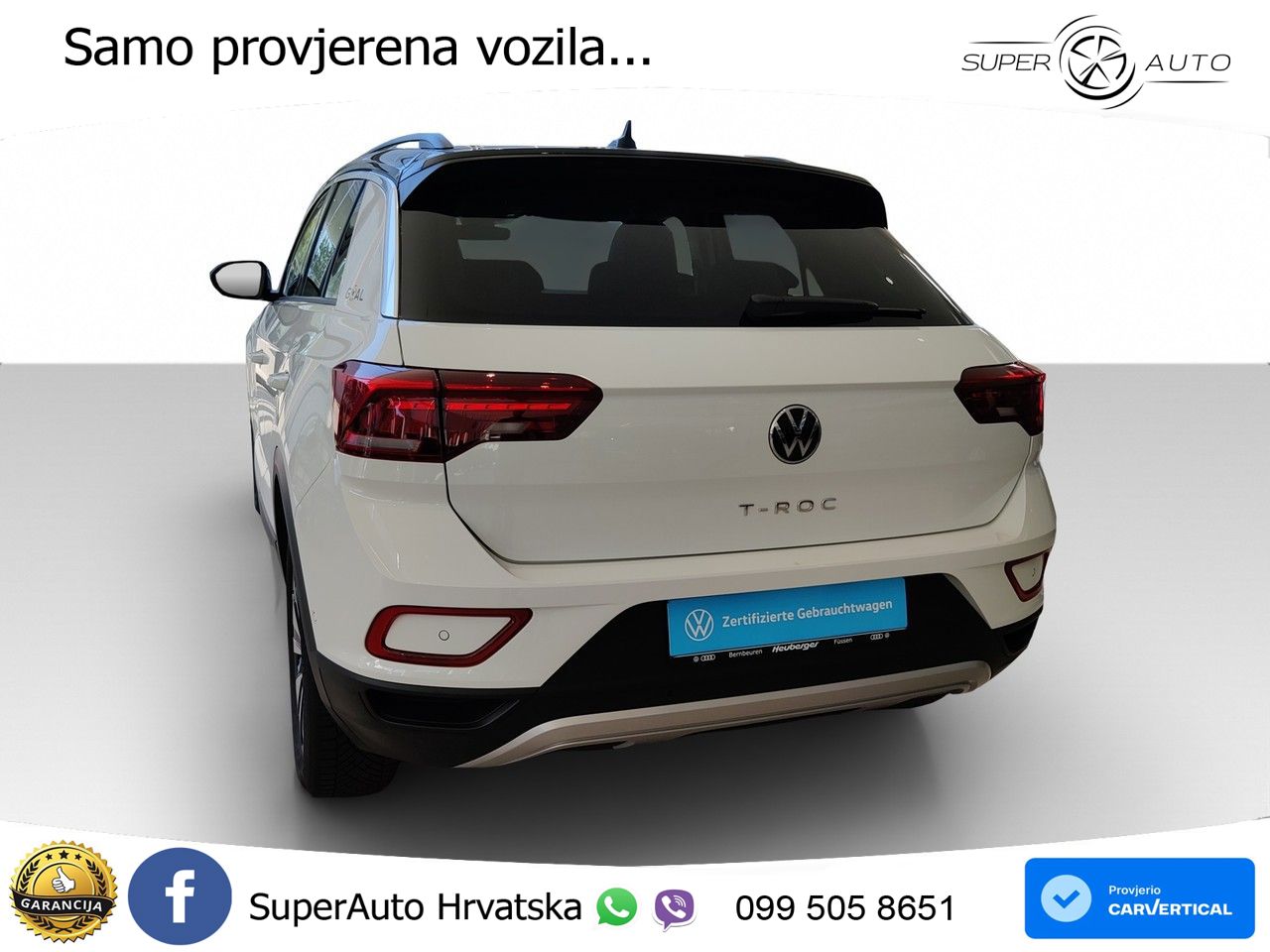 Volkswagen T-Roc 1.5 TSI (150 KS) DSG LED+GR SJED+ACC