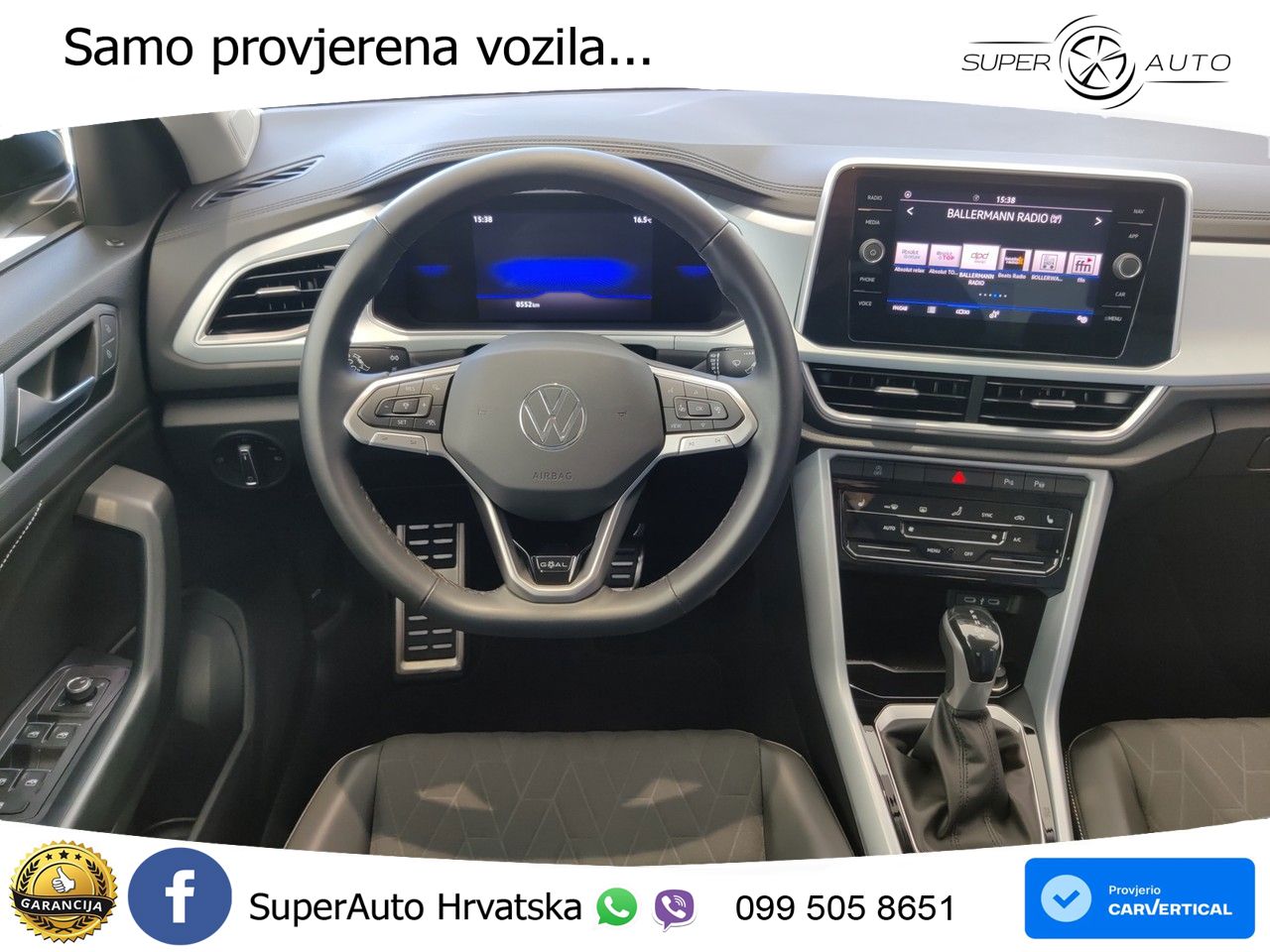 Volkswagen T-Roc 1.5 TSI (150 KS) DSG LED+GR SJED+ACC