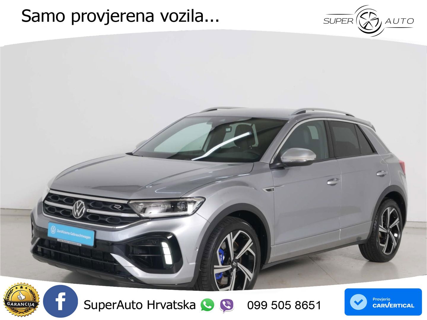 Volkswagen T-Roc I R 2.0 TSI (300 KS) OPF 4M DSG LED+GR SJED+ACC