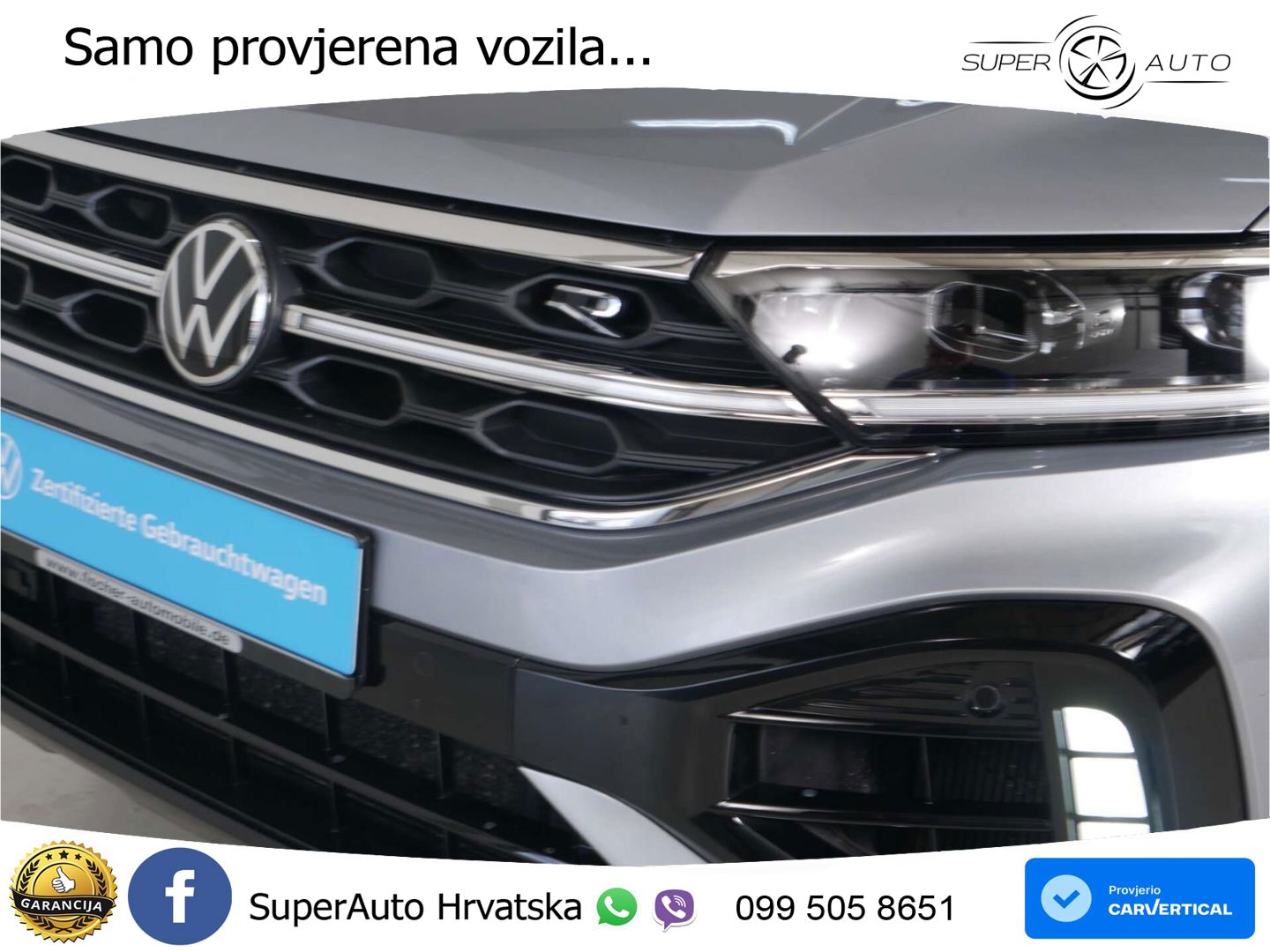 Volkswagen T-Roc I R 2.0 TSI (300 KS) OPF 4M DSG LED+GR SJED+ACC