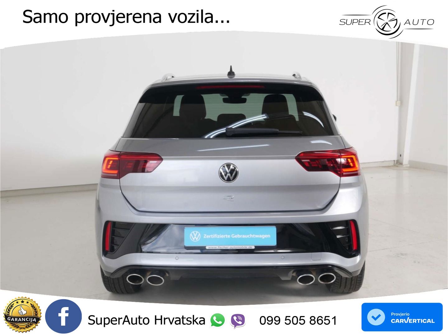 Volkswagen T-Roc I R 2.0 TSI (300 KS) OPF 4M DSG LED+GR SJED+ACC