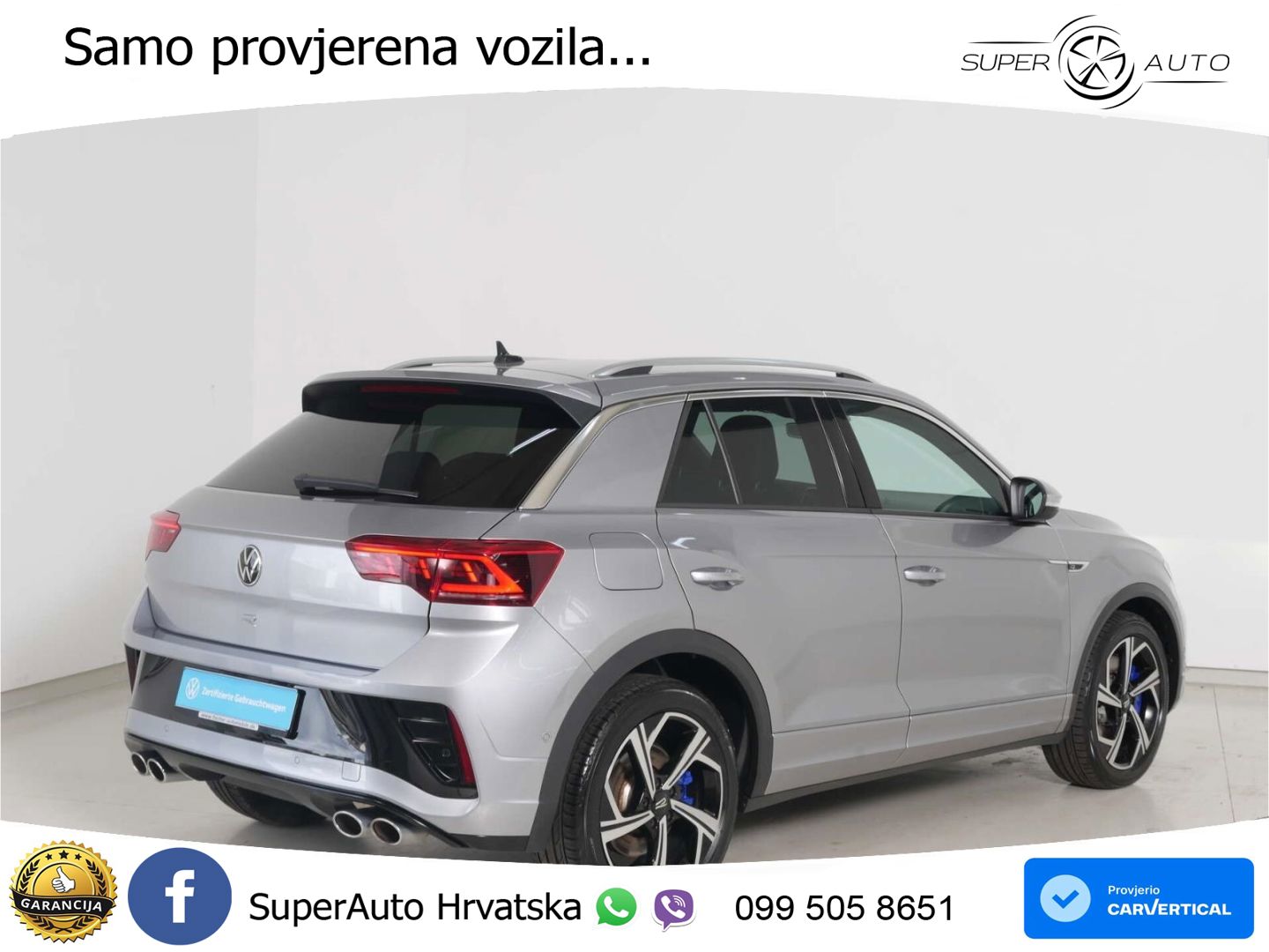 Volkswagen T-Roc I R 2.0 TSI (300 KS) OPF 4M DSG LED+GR SJED+ACC