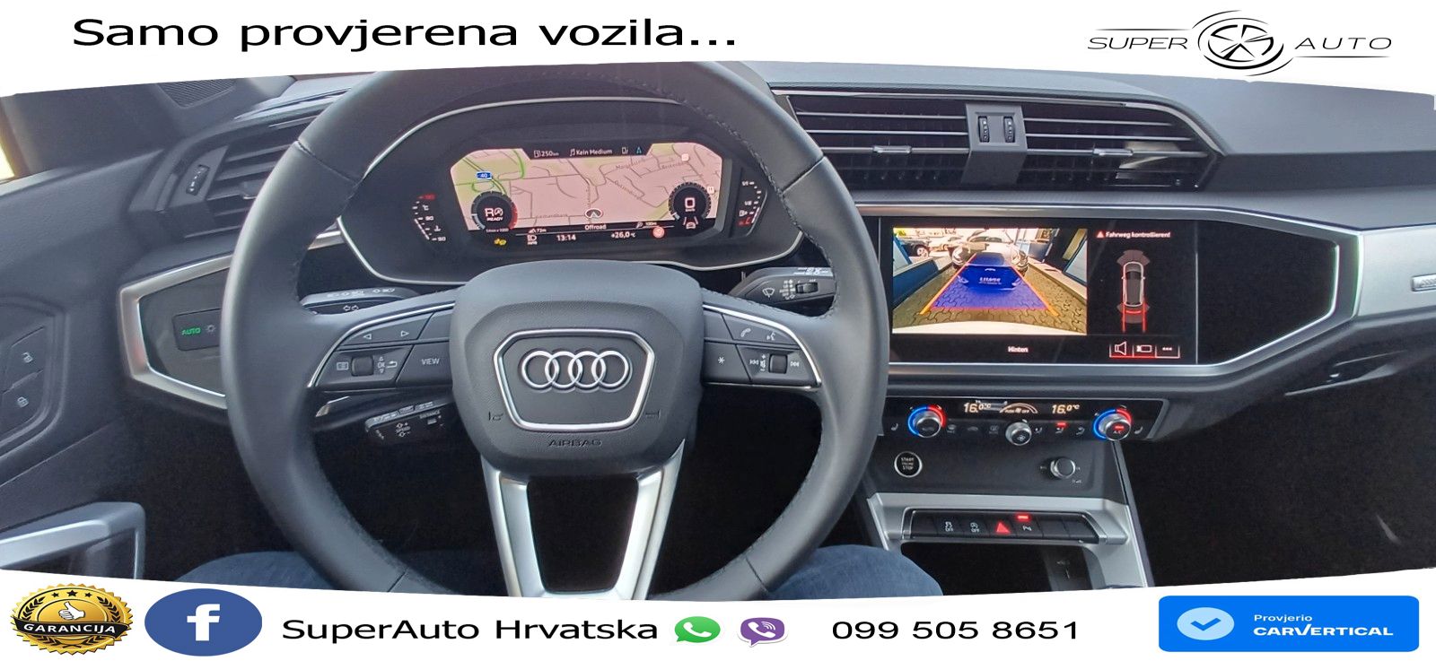 Audi Q3 1.5 TFSI (150 KS) S tronic S line LED+GR SJED+ACC
