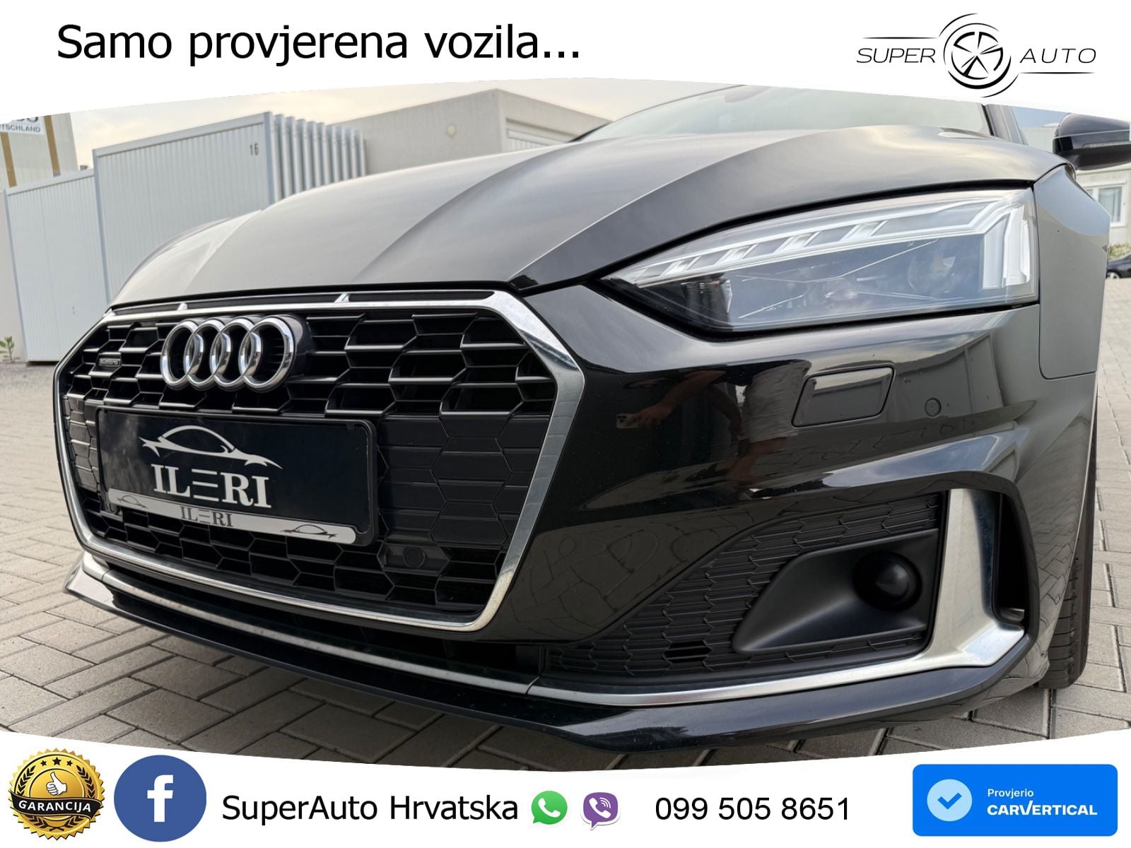 Audi A5 Sportback 40 TDI (204 KS) quattro S tronic S line LED+GR SJED+ACC