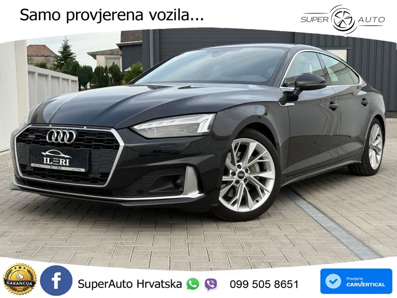 Audi A5 Sportback 40 TDI (204 KS) quattro S tronic S line LED+GR SJED+ACC