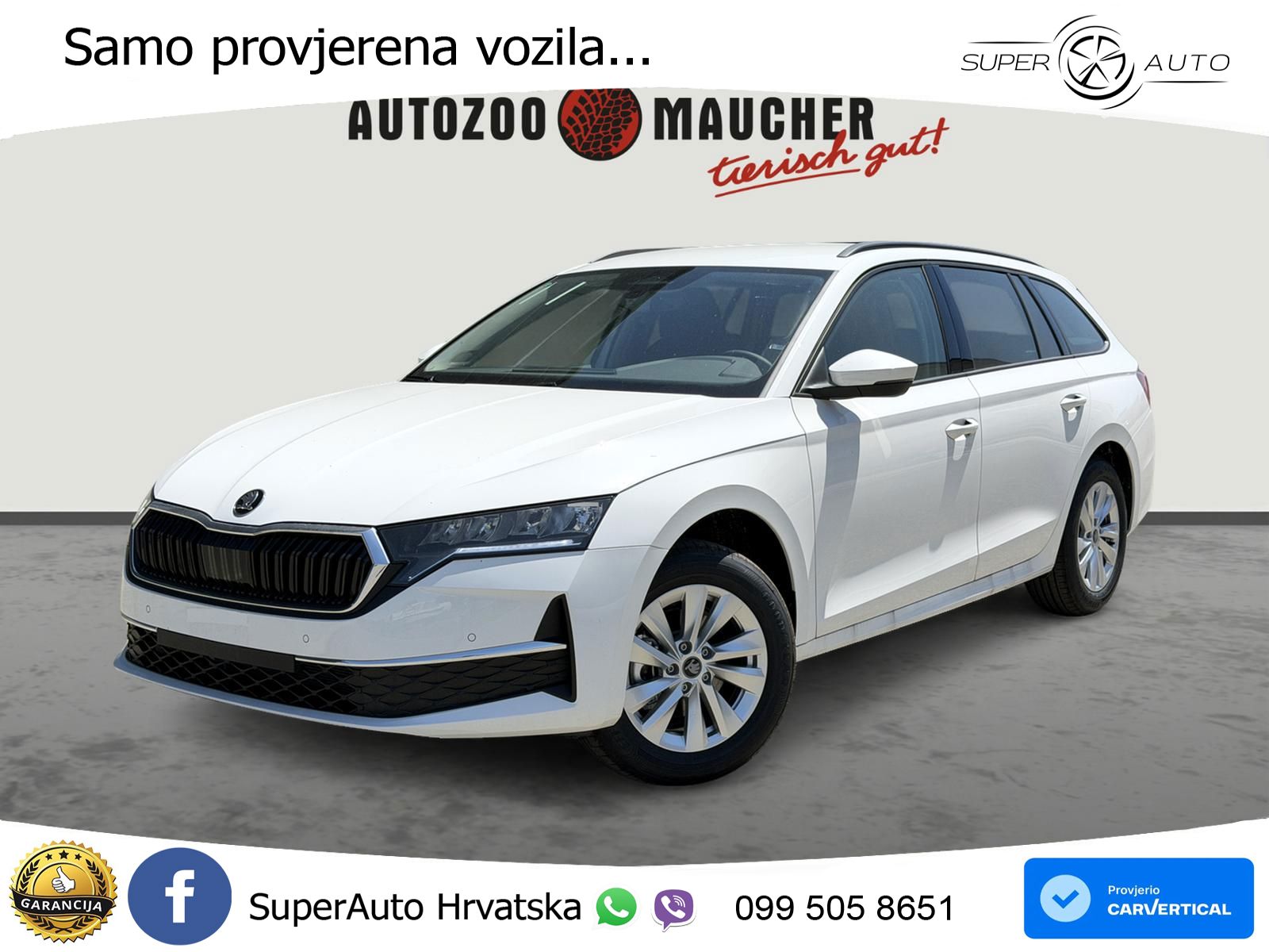 Škoda Octavia Combi 2.0 TDI (150 KS) DSG Selection LED+GR SJED+ACC