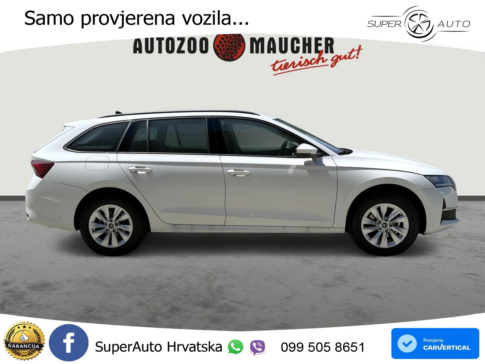 Škoda Octavia Combi 2.0 TDI (150 KS) DSG Selection LED+GR SJED+ACC