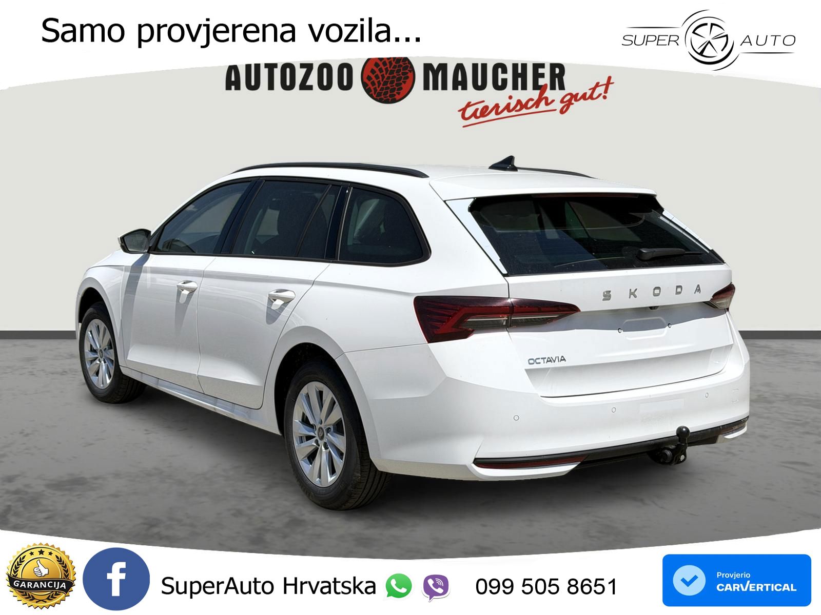 Škoda Octavia Combi 2.0 TDI (150 KS) DSG Selection LED+GR SJED+ACC