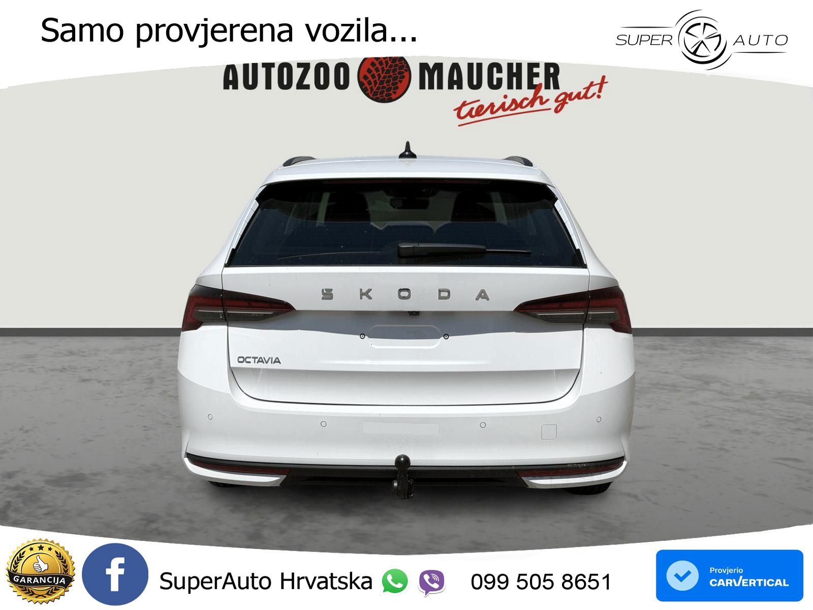 Škoda Octavia Combi 2.0 TDI (150 KS) DSG Selection LED+GR SJED+ACC