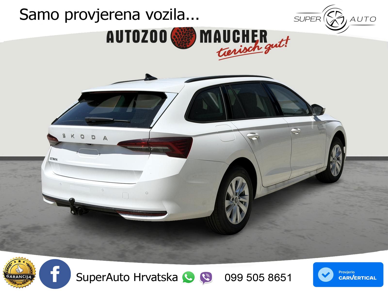 Škoda Octavia Combi 2.0 TDI (150 KS) DSG Selection LED+GR SJED+ACC