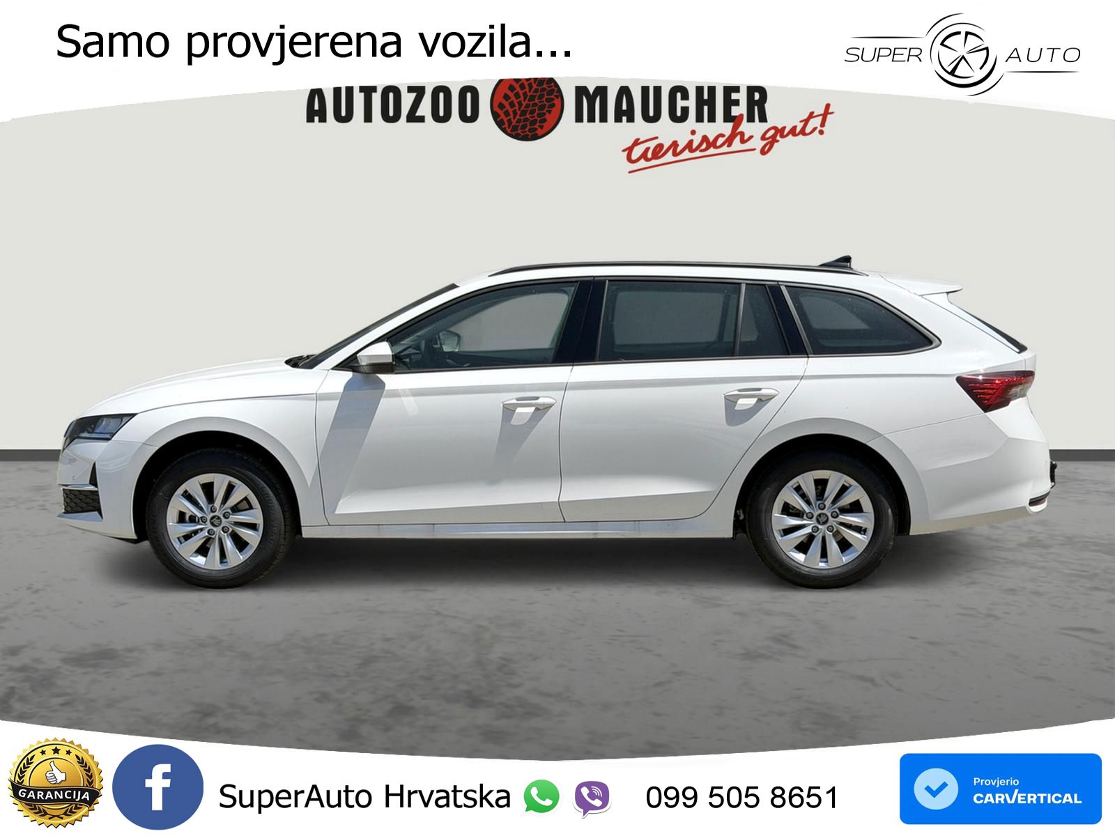 Škoda Octavia Combi 2.0 TDI (150 KS) DSG Selection LED+GR SJED+ACC