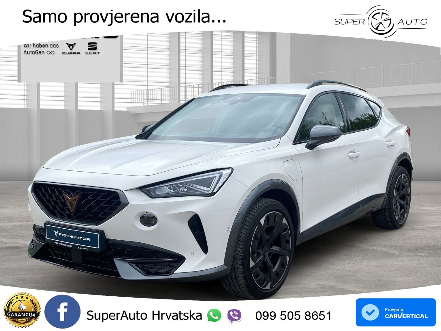 Cupra Formentor 1.4 TSI (204 KS) e-Hybrid DSG LED+GR SJED+ACC