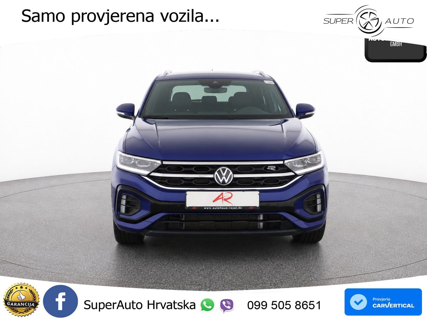 Volkswagen T-Roc 1.5 TSI (150 KS) DSG R-Line LED+GR SJED+ACC