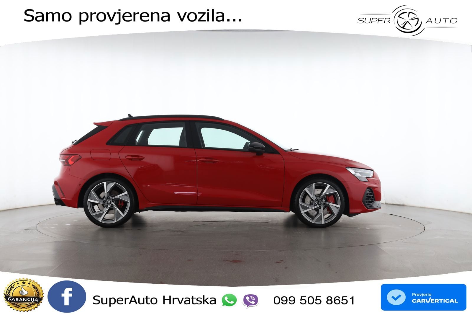 Audi S3 2.0 TFSI (333 KS) quattro S tronic LED+GR SJED+ACC