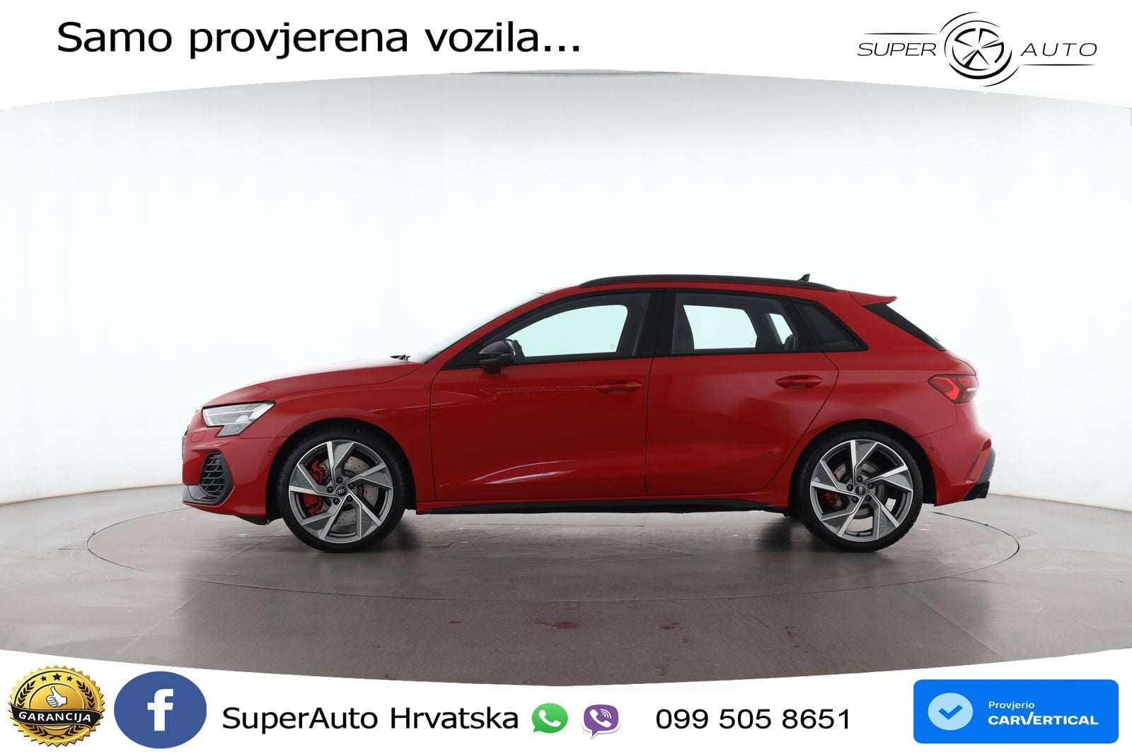 Audi S3 2.0 TFSI (333 KS) quattro S tronic LED+GR SJED+ACC