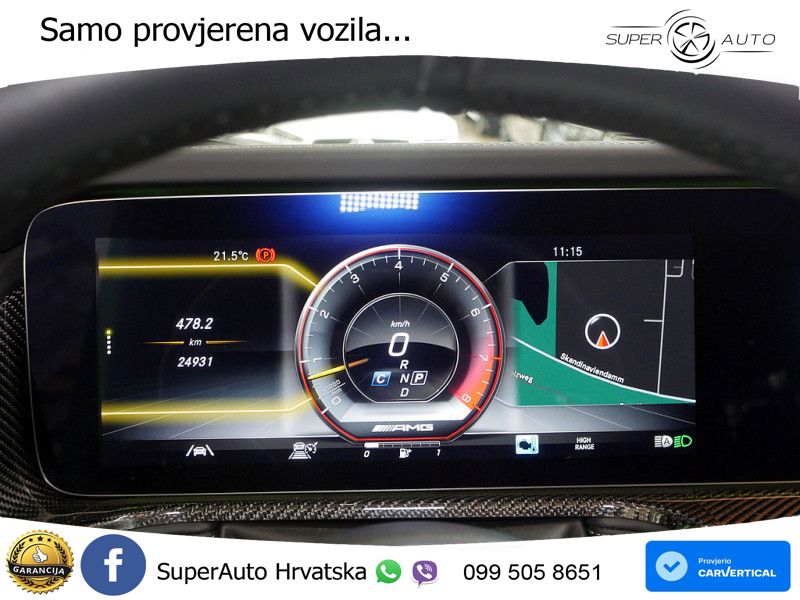 Mercedes AMG G 63 Long V8 (585 KS) 4MATIC 9G-TRONIC AMG SPEEDSHIFT PLUS LED+GR SJED+ACC