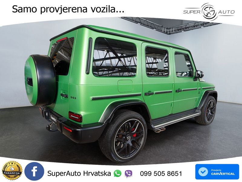 Mercedes AMG G 63 Long V8 (585 KS) 4MATIC 9G-TRONIC AMG SPEEDSHIFT PLUS LED+GR SJED+ACC