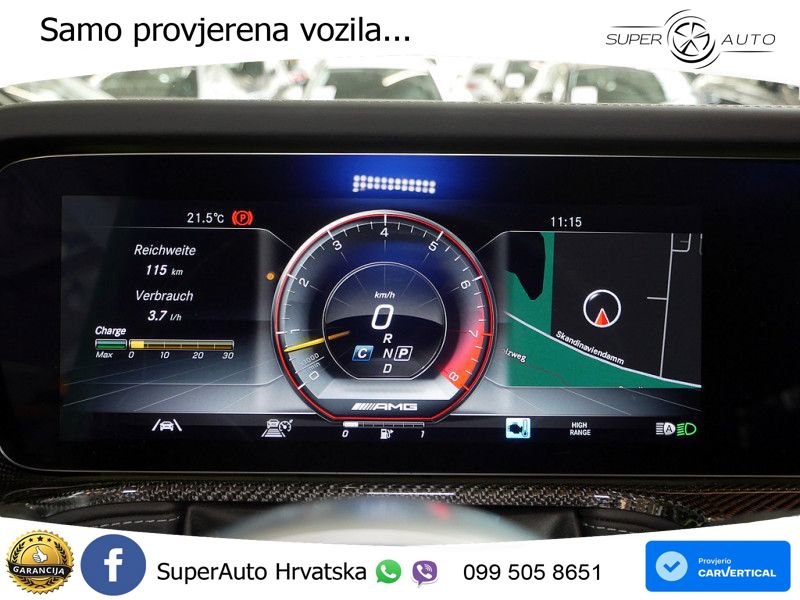 Mercedes AMG G 63 Long V8 (585 KS) 4MATIC 9G-TRONIC AMG SPEEDSHIFT PLUS LED+GR SJED+ACC