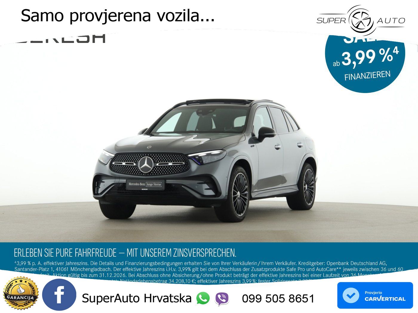 Mercedes GLC 400e (381 KS) 4MATIC 9G-TRONIC AMG ACC+HEAD+GR SJED+360+PANO