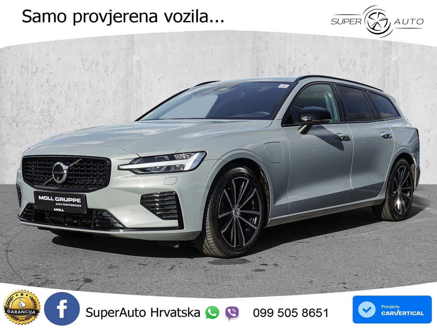 Volvo V60 2.0 T8 AWD Geartronic LED+GR SJED+ACC