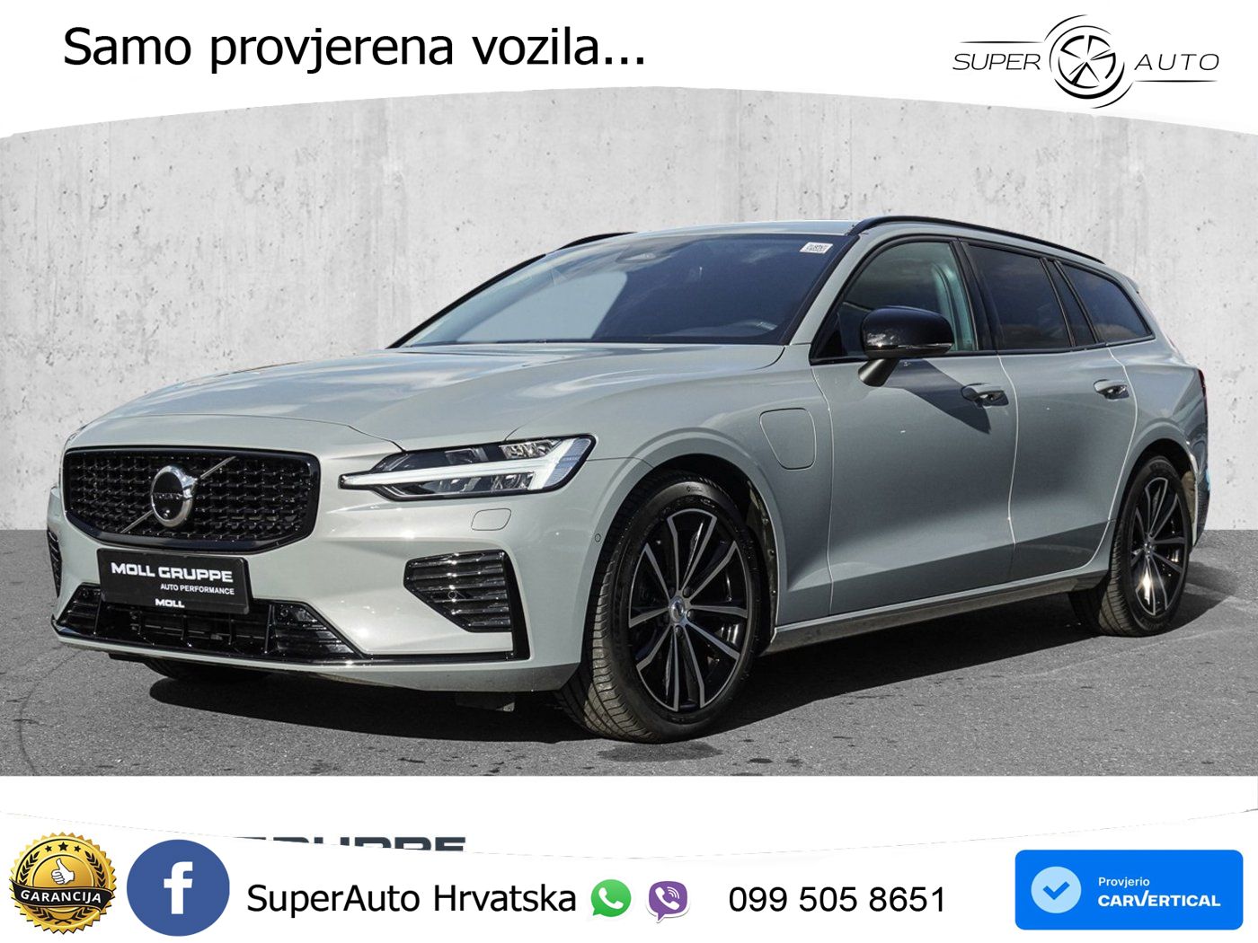 Volvo V60 2.0 T8 AWD Geartronic LED+GR SJED+ACC
