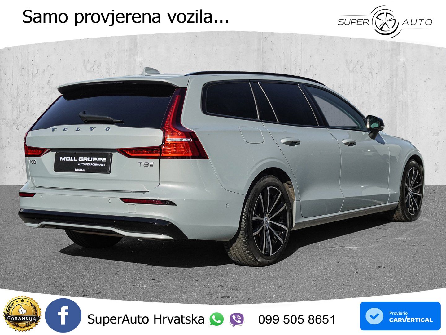 Volvo V60 2.0 T8 AWD Geartronic LED+GR SJED+ACC