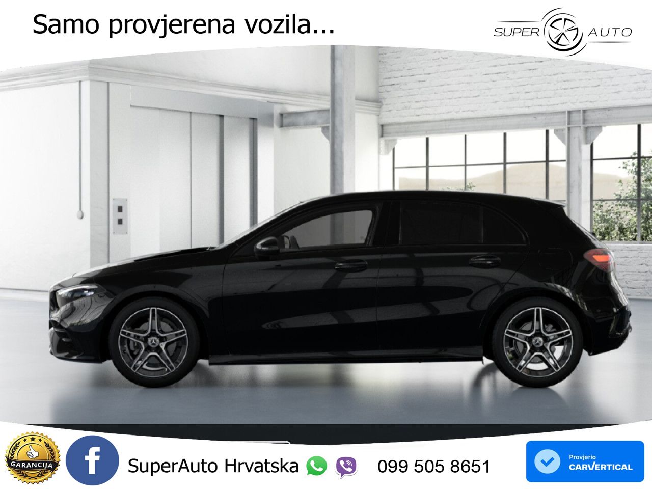 Mercedes-Benz A 200d 8G-DCT AMG LED+GR SJED+ACC
