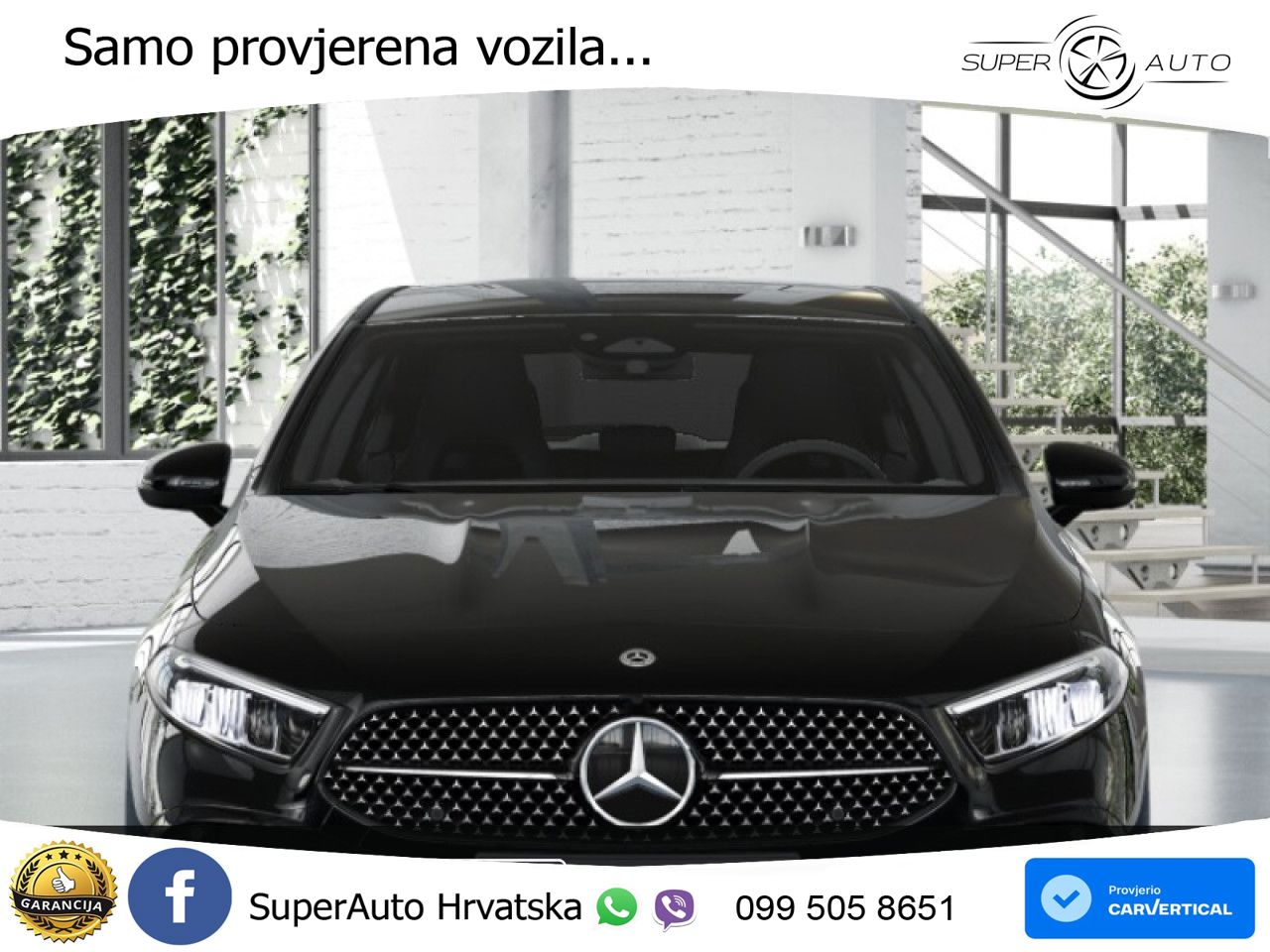Mercedes-Benz A 200d 8G-DCT AMG LED+GR SJED+ACC