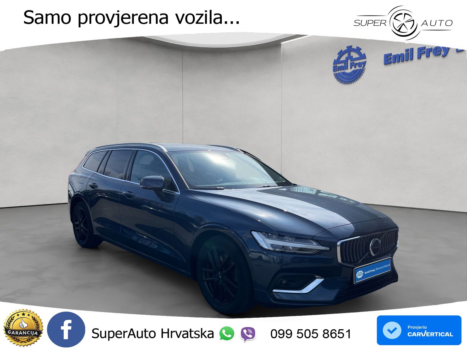 Volvo V60 2.0 B4 Diesel Geartronic LED+GR SJED+ACC