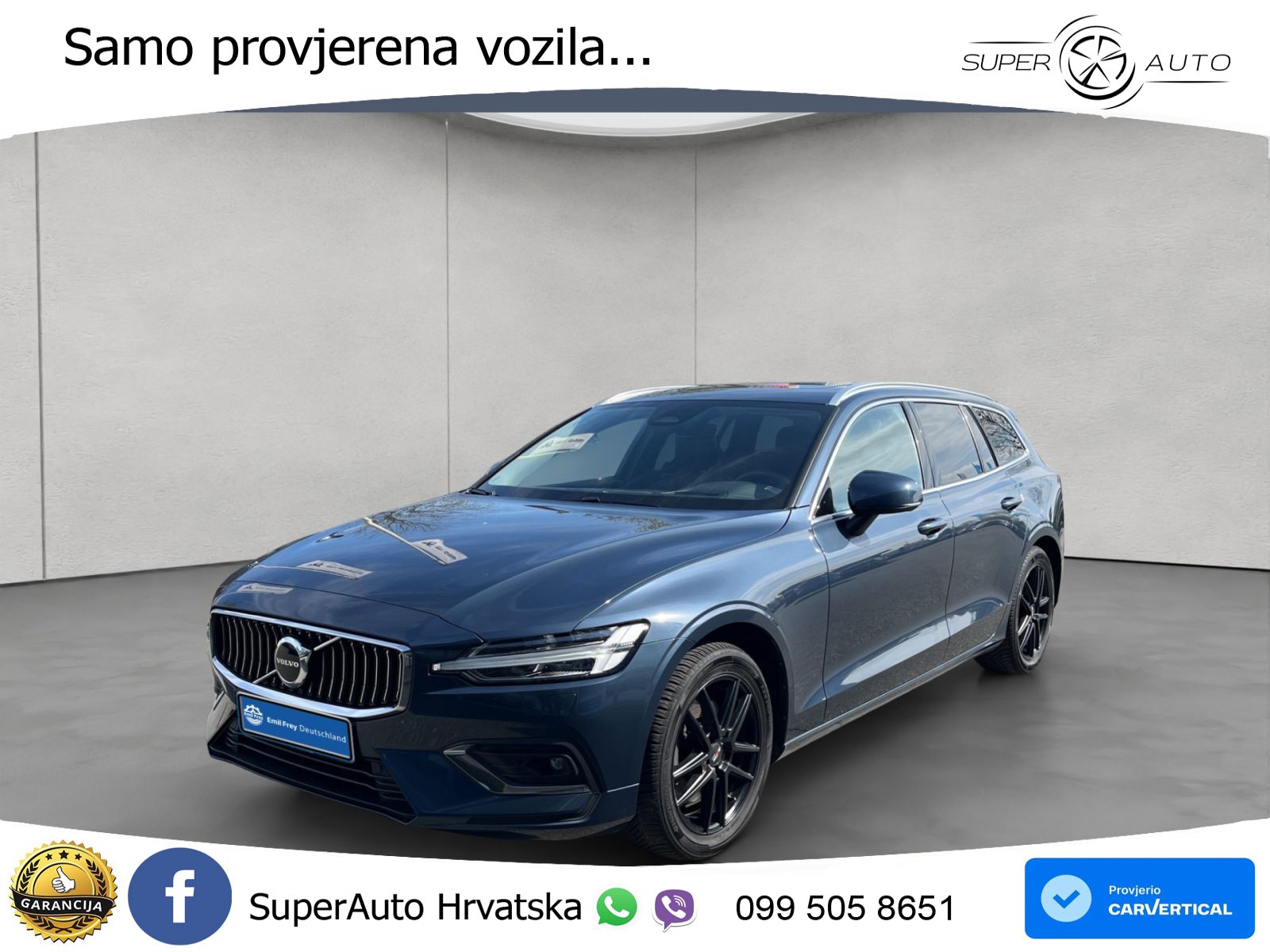 Volvo V60 2.0 B4 Diesel Geartronic LED+GR SJED+ACC