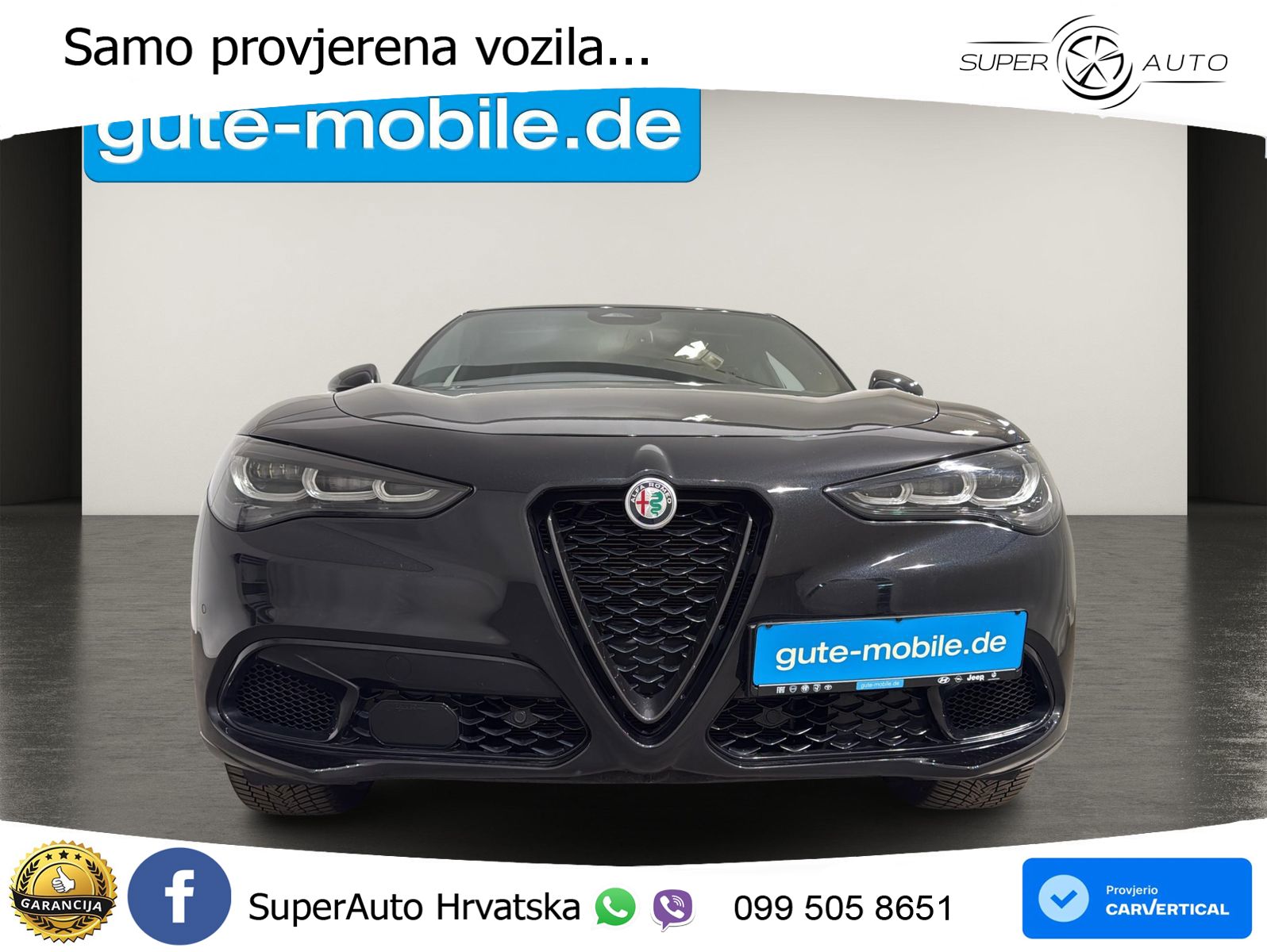 Alfa Romeo Stelvio 2.2 MultiJet II (210 KS) Q4 Automatic MATRIX+GR SJED+KAM