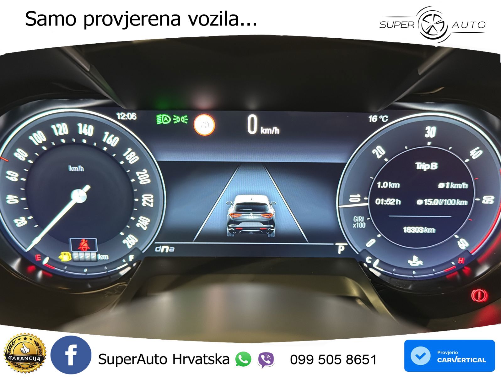 Alfa Romeo Stelvio 2.2 MultiJet II (210 KS) Q4 Automatic MATRIX+GR SJED+KAM