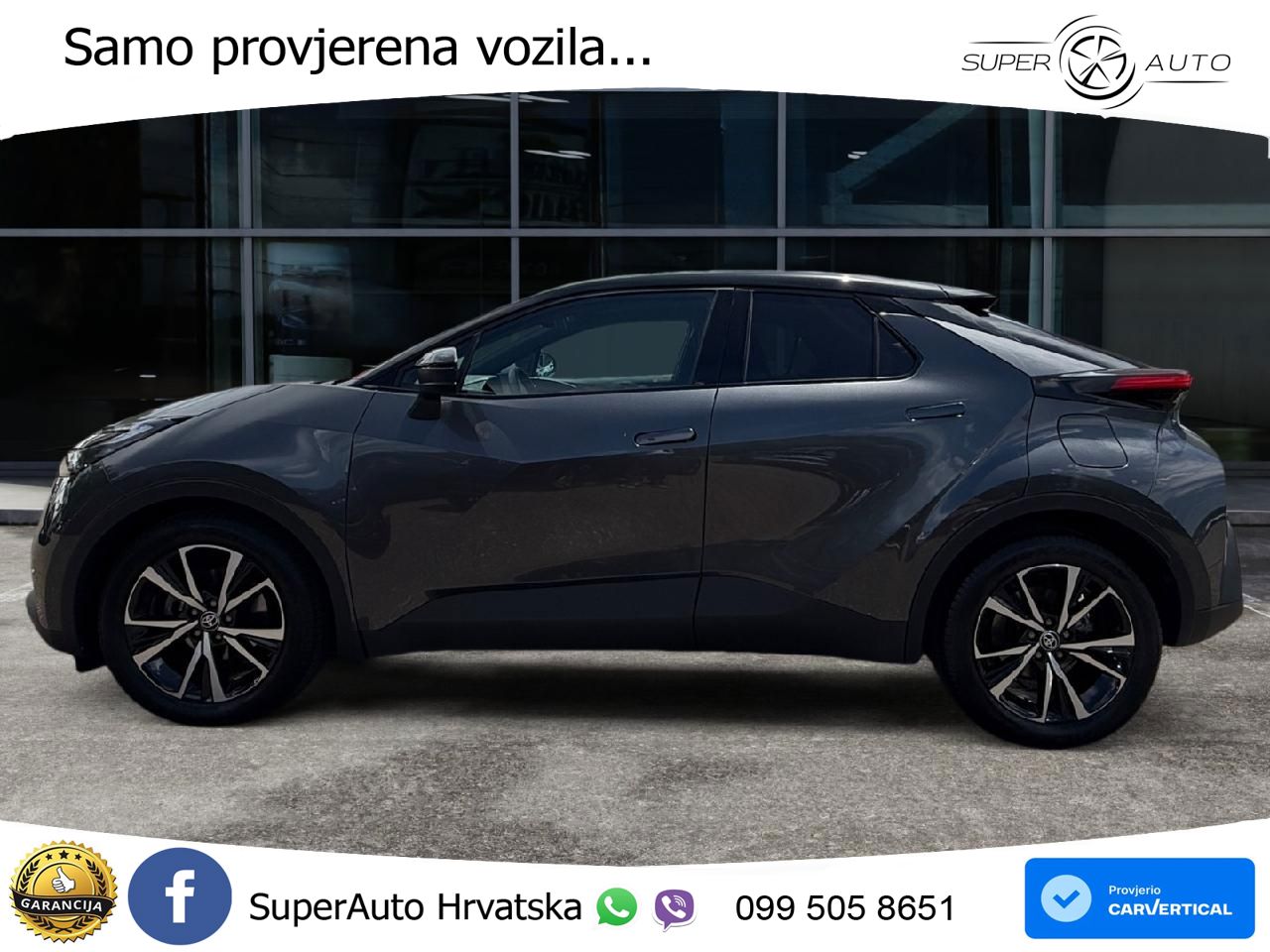 Toyota C-HR 1.8 (140 KS) Hybrid e-CVT Teamplayer LED+GR SJED+ACC