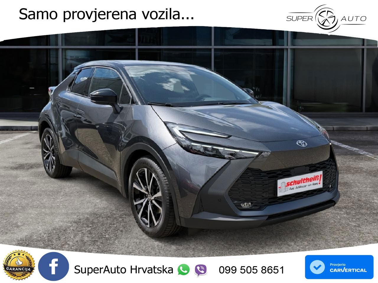 Toyota C-HR 1.8 (140 KS) Hybrid e-CVT Teamplayer LED+GR SJED+ACC