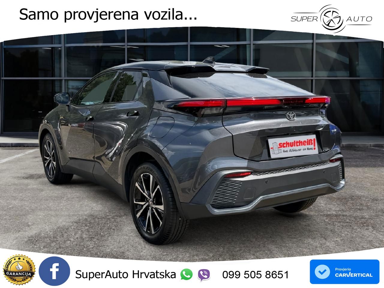Toyota C-HR 1.8 (140 KS) Hybrid e-CVT Teamplayer LED+GR SJED+ACC