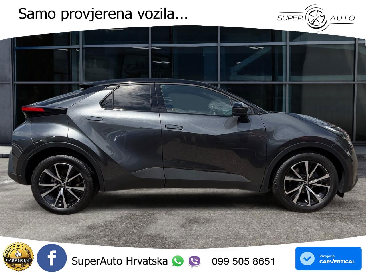 Toyota C-HR 1.8 (140 KS) Hybrid e-CVT Teamplayer LED+GR SJED+ACC