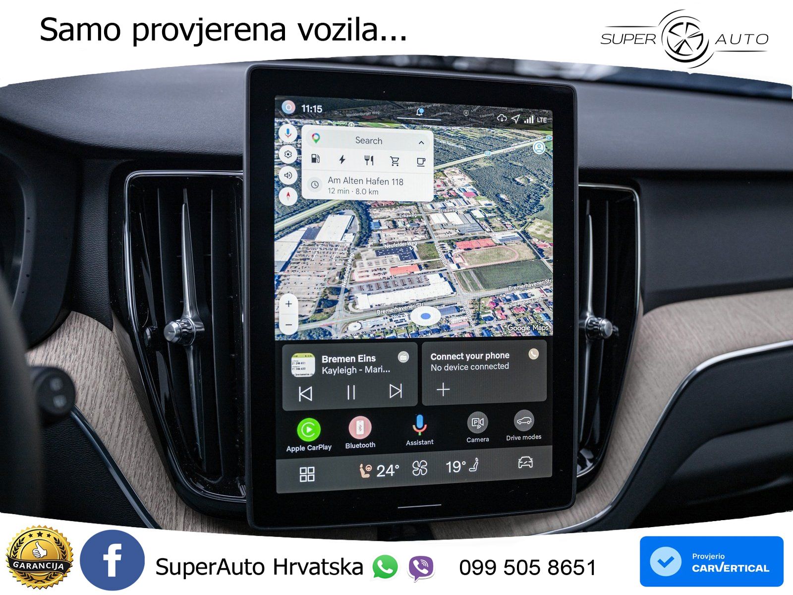 Volvo XC60 T8 AWD Geartronic ACC+HEAD+4xGR SJED+360+PANO