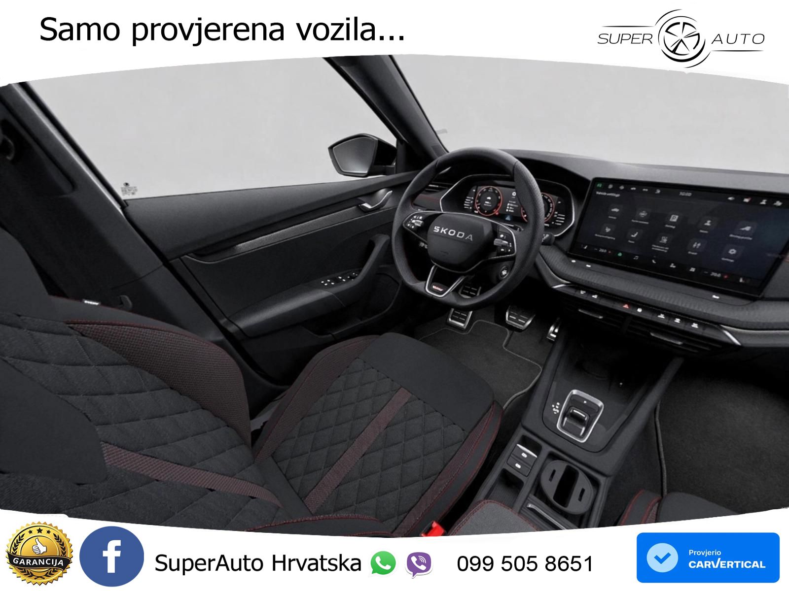 Škoda Octavia Combi RS 2.0 TSI (265 KS) DSG MATRIX+GR SJED+KAM