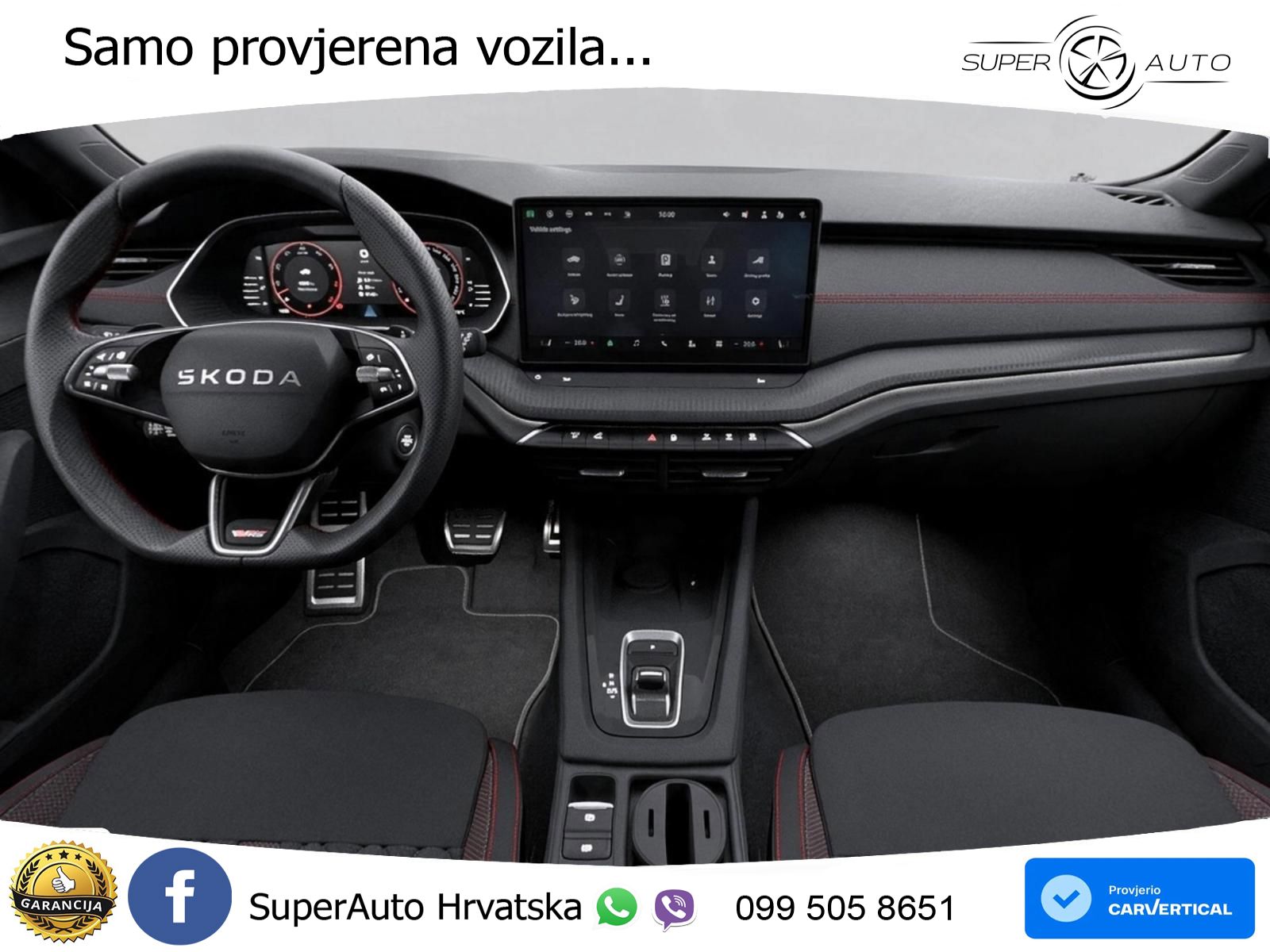 Škoda Octavia Combi RS 2.0 TSI (265 KS) DSG MATRIX+GR SJED+KAM