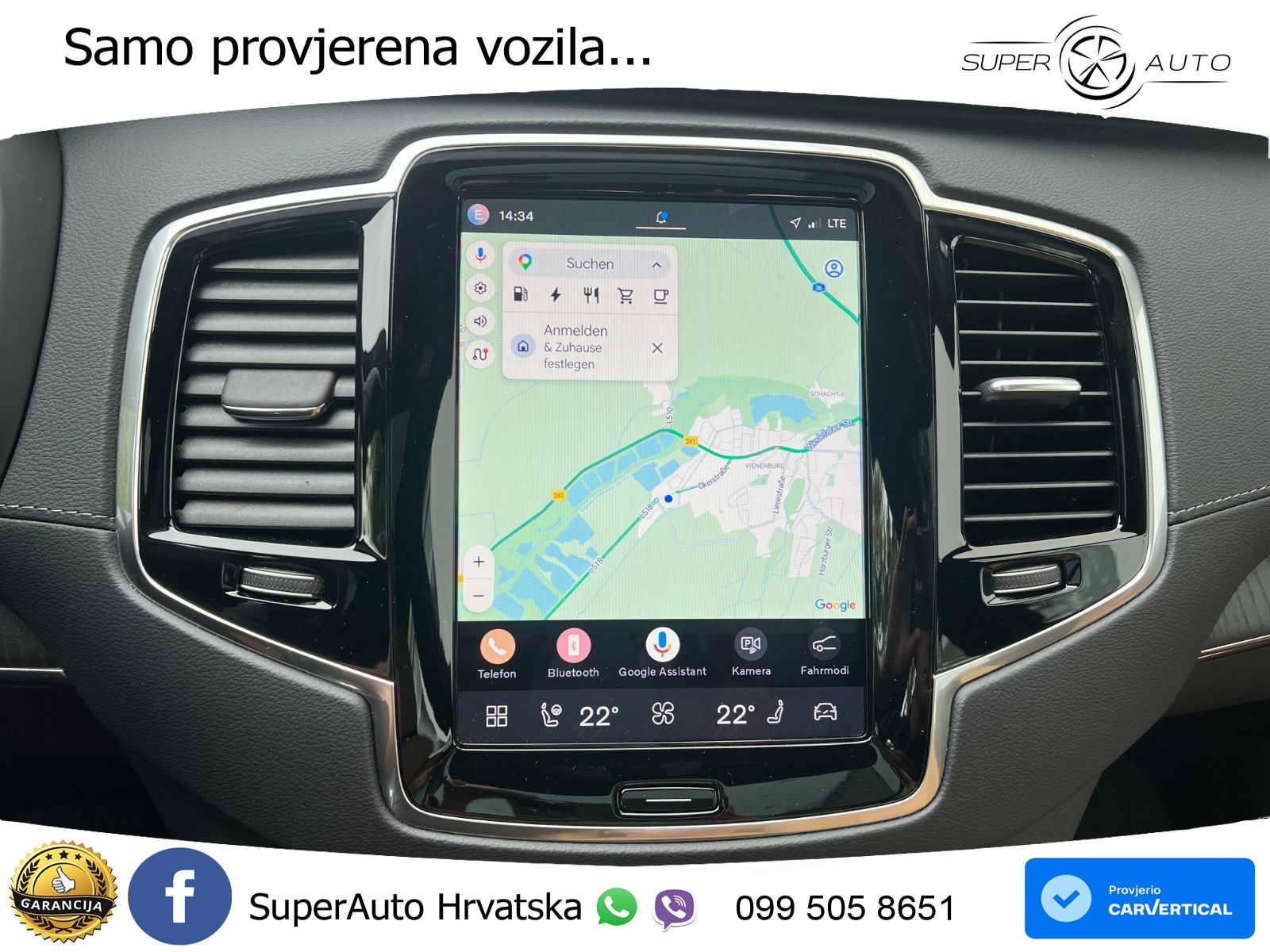 Volvo XC90 2.0 T8 AWD Automatic ACC+HEAD+4xGR SJED+360+PANO