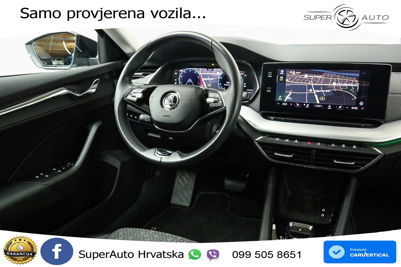 Škoda Octavia Combi 1.5 TSI EVO e-TEC (150 KS) DSG LED+GR SJED+ACC